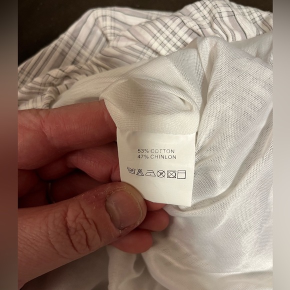 Grifflin Paris grey and white midi dress size Medium - Picture 4 of 6